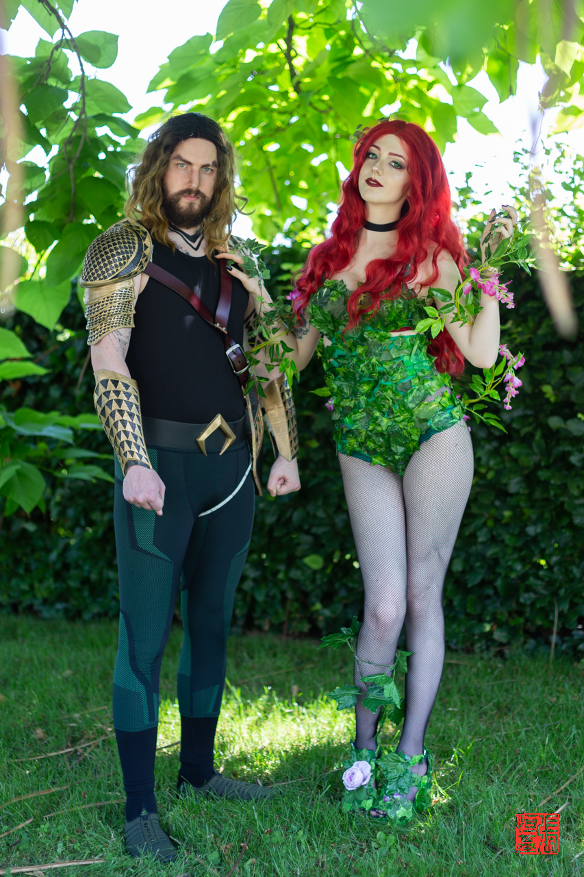 Poison Ivy and Aquaman by Vicious Cosplay & Impostor.Cosplay - Food and ...