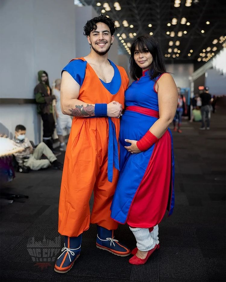 Déguisements Dragon Ball Végéta et Goku adultes pour couples